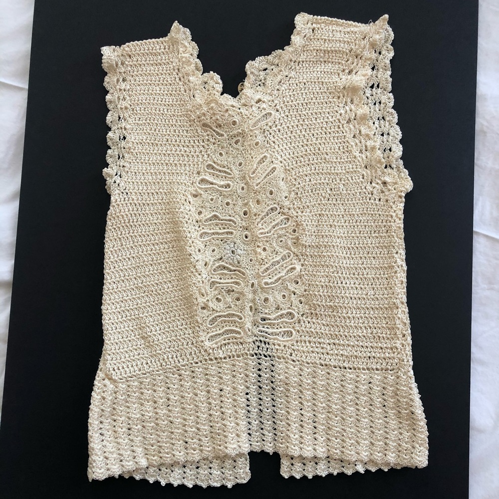 Vintage Openwork Vest